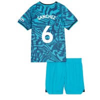 Tottenham Hotspur Davinson Sanchez #6 Fotballklær Tredjedraktsett Barn 2022-23 Kortermet (+ korte bukser)